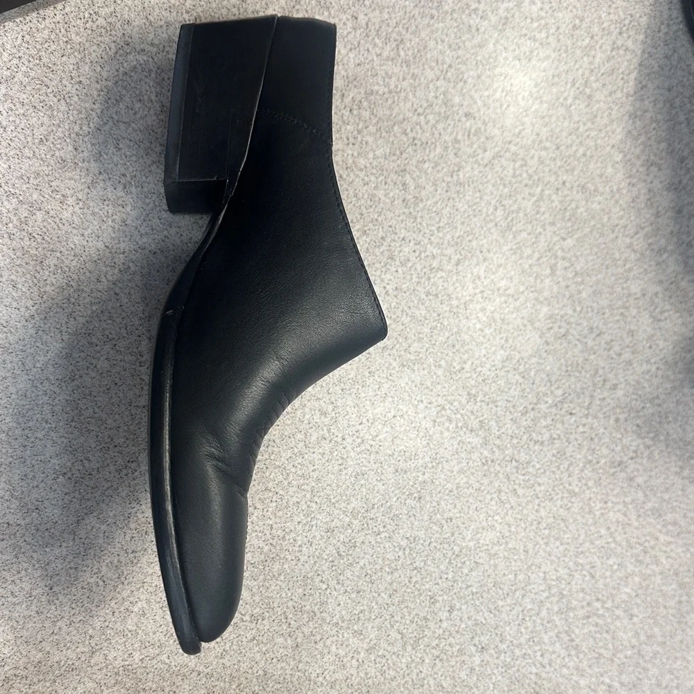 Womens Tecovas Black Leather Sophie Booties - Picture 7 of 11